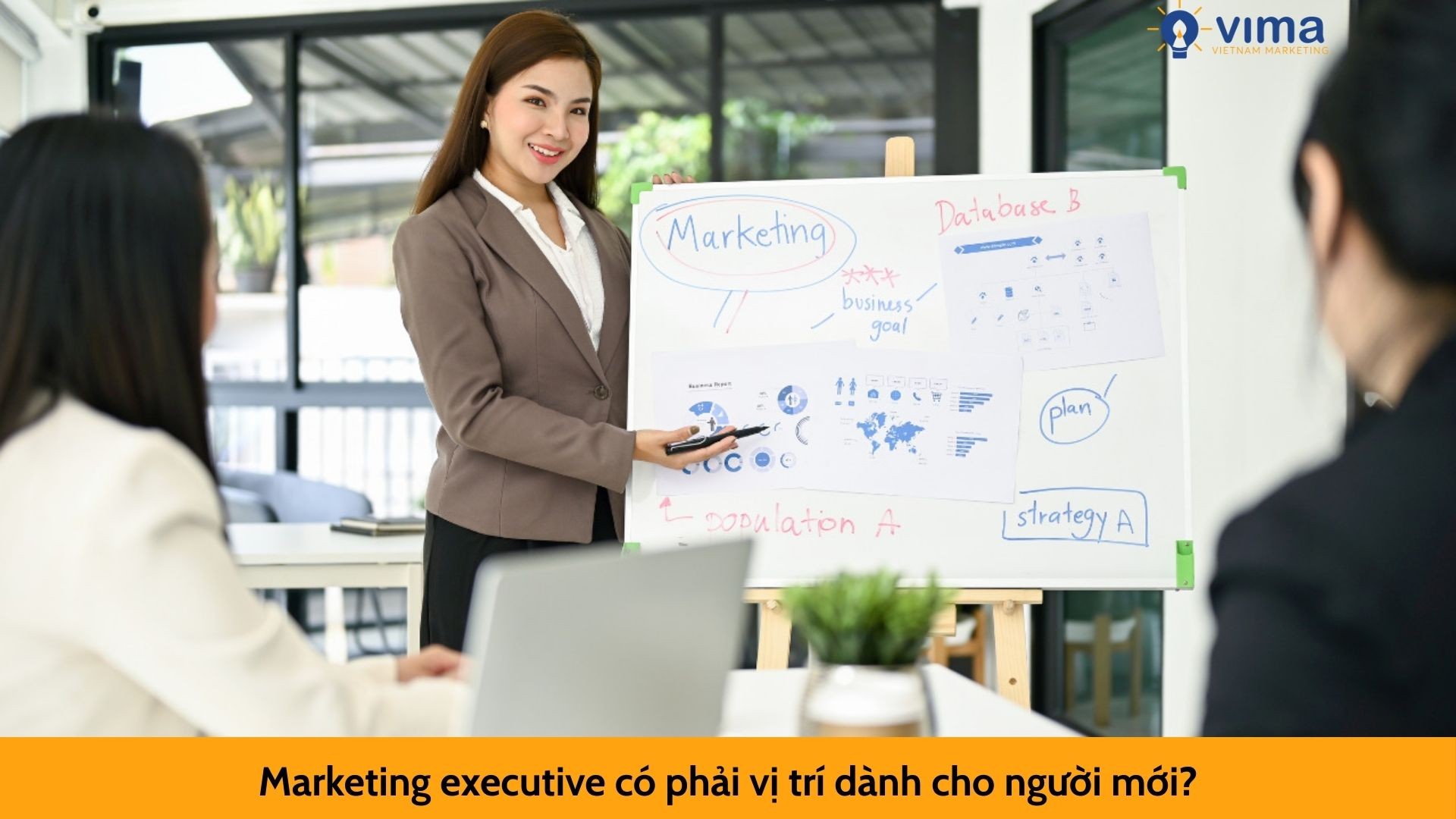 Marketing executive có phải vị trí dành cho người mới?